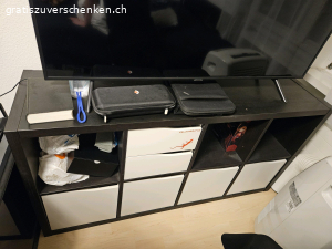 Schwarz/Weiss Kommode