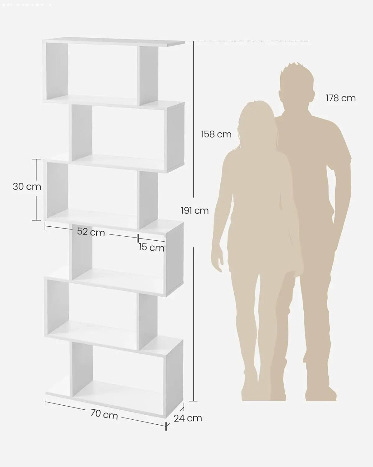Schwarzes edles Regal. Zu verschenken
Schwarzes Regal, mit Blattgold verzierter Front
Masse länge: 90cm
Tiefe: 24.5 cm
Höhe ca. 180 cm
Tablar zwischenräume: 39 cm
Es entspricht nicht ganz den Massen wie auf dem Bild!!!!