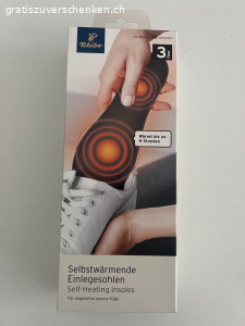 Selbstwärmende Einlagesohlen Tchibo