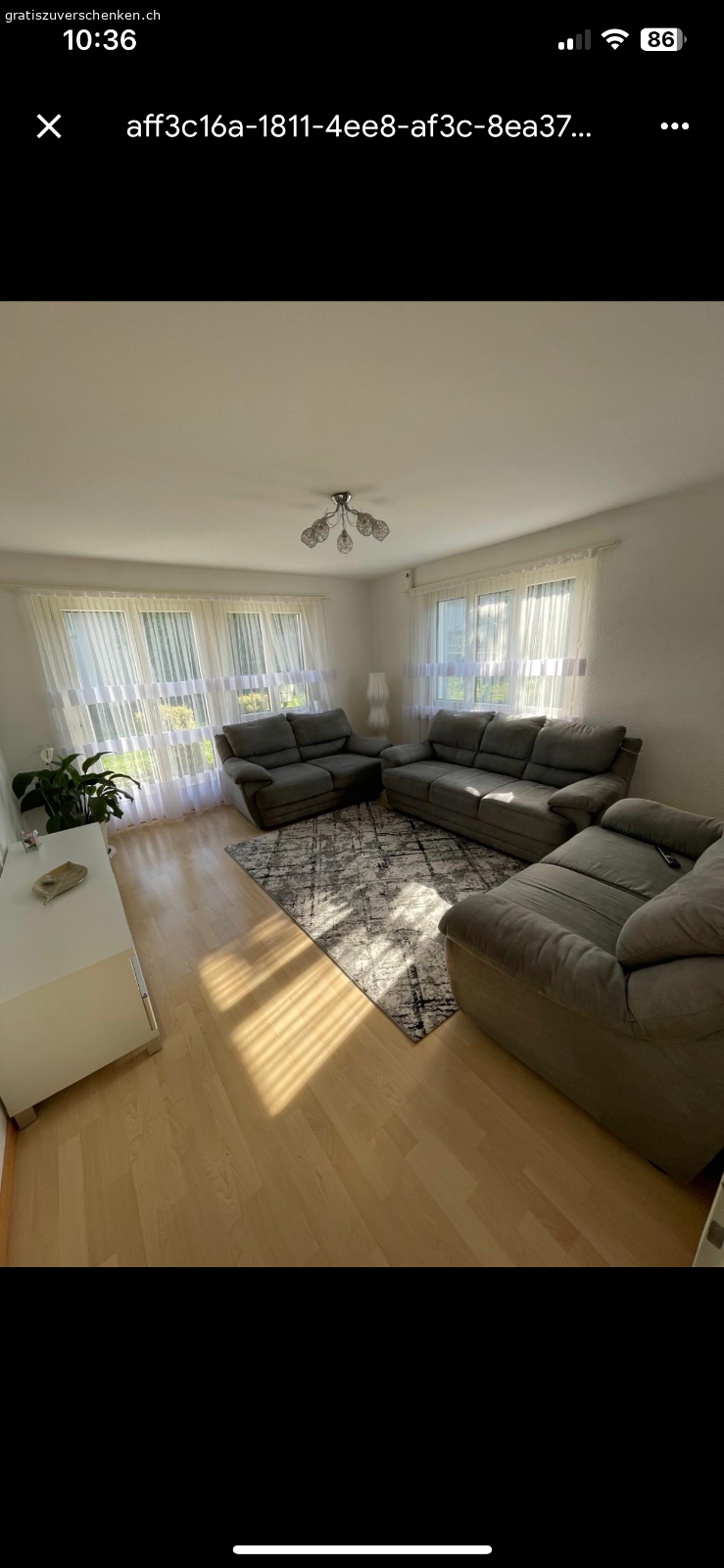 Set sofa gratis. Sofa im guten zustanden