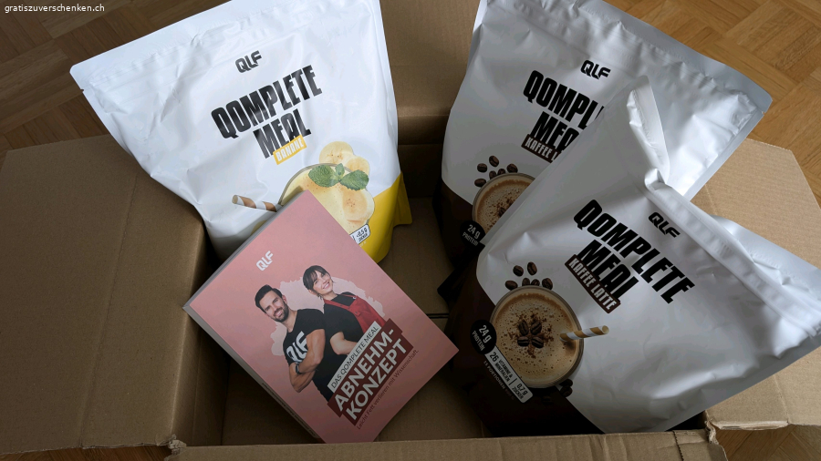 Shakepulver zu verschenken