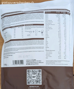 Shakepulver zu verschenken