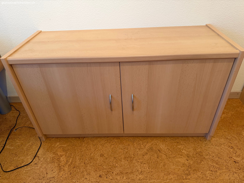 Sideboard in Holzoptik mit zwei Türe
