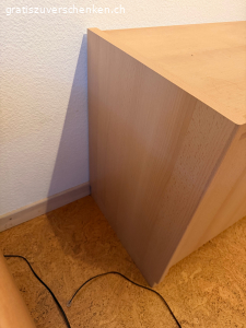 Sideboard in Holzoptik mit zwei Türe