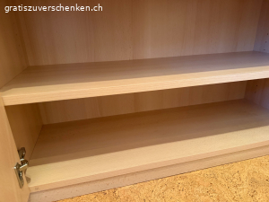 Sideboard in Holzoptik mit zwei Türe
