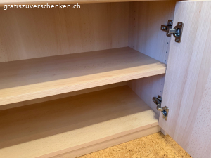 Sideboard in Holzoptik mit zwei Türe