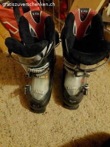 Skischuhe Salomon Männer. Salomon Grösse 27, sollte bei uns ca. Grösse 42 2/3 sein. Dürfen selbstverständlich anprobiert werden.