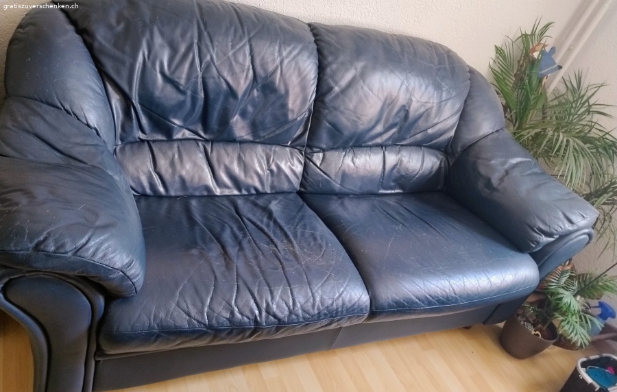 Sofa blau