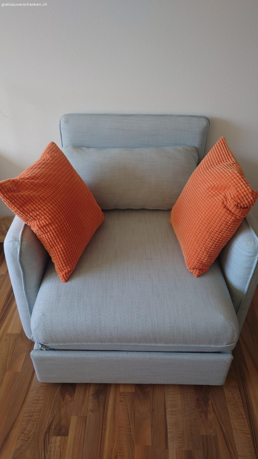 Sofa/ Schlafsofa. leider mit Kaffee Fleck, den man verstecken oder vielleicht sogar weg kriegen kann.