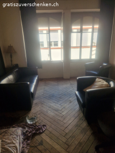 sofa und 2 sessel