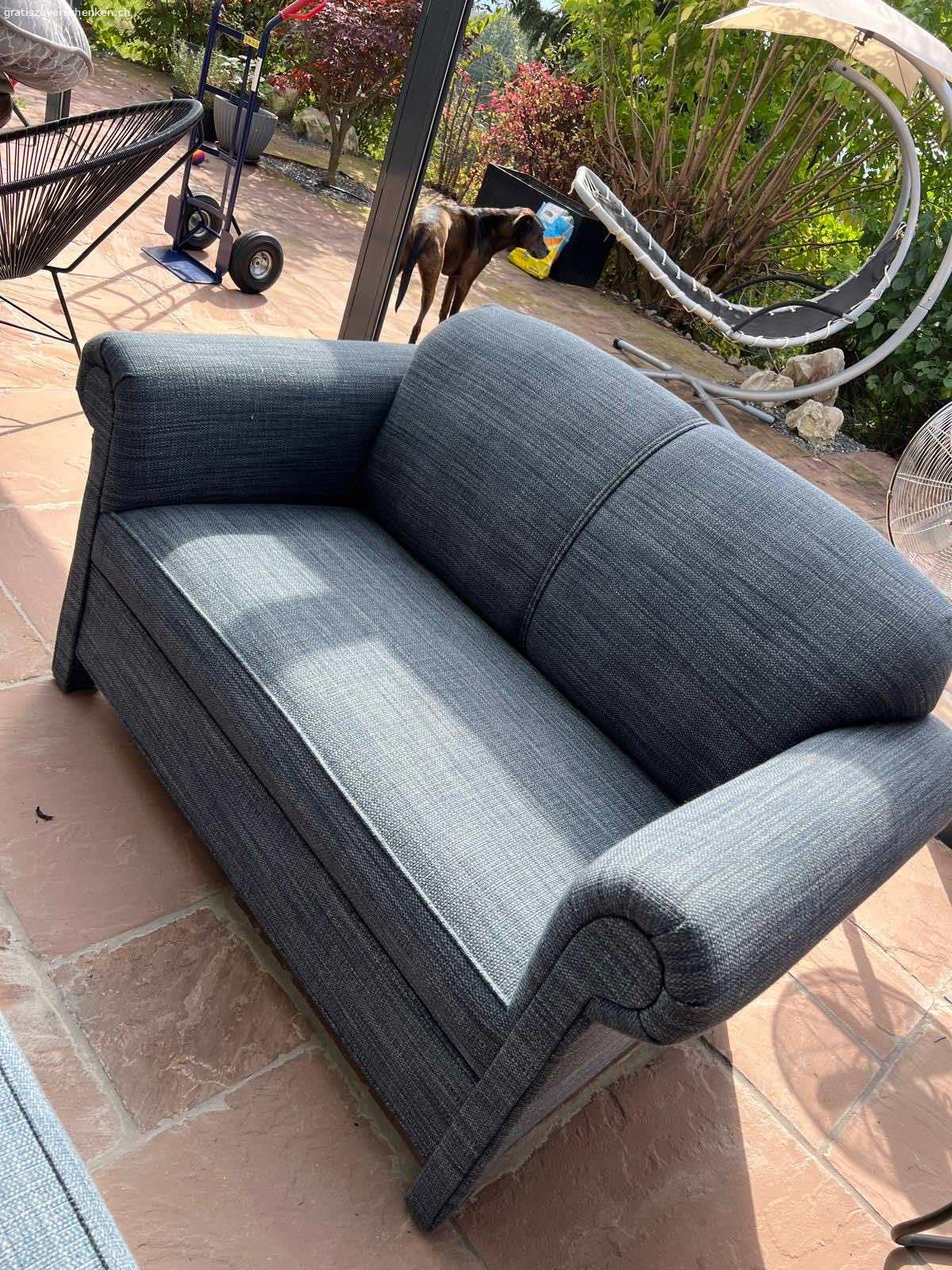 Sofas. 3 Sofa und Esstisch