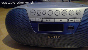 Sony Radio, CD-Player, USB Player
