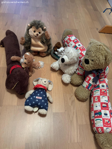 Spieltiere zum verschenken