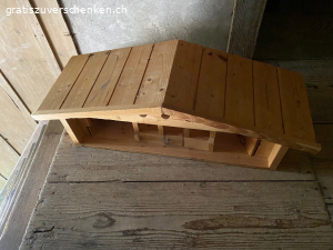 Stall aus Holz