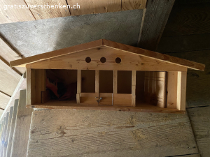 Stall aus Holz
