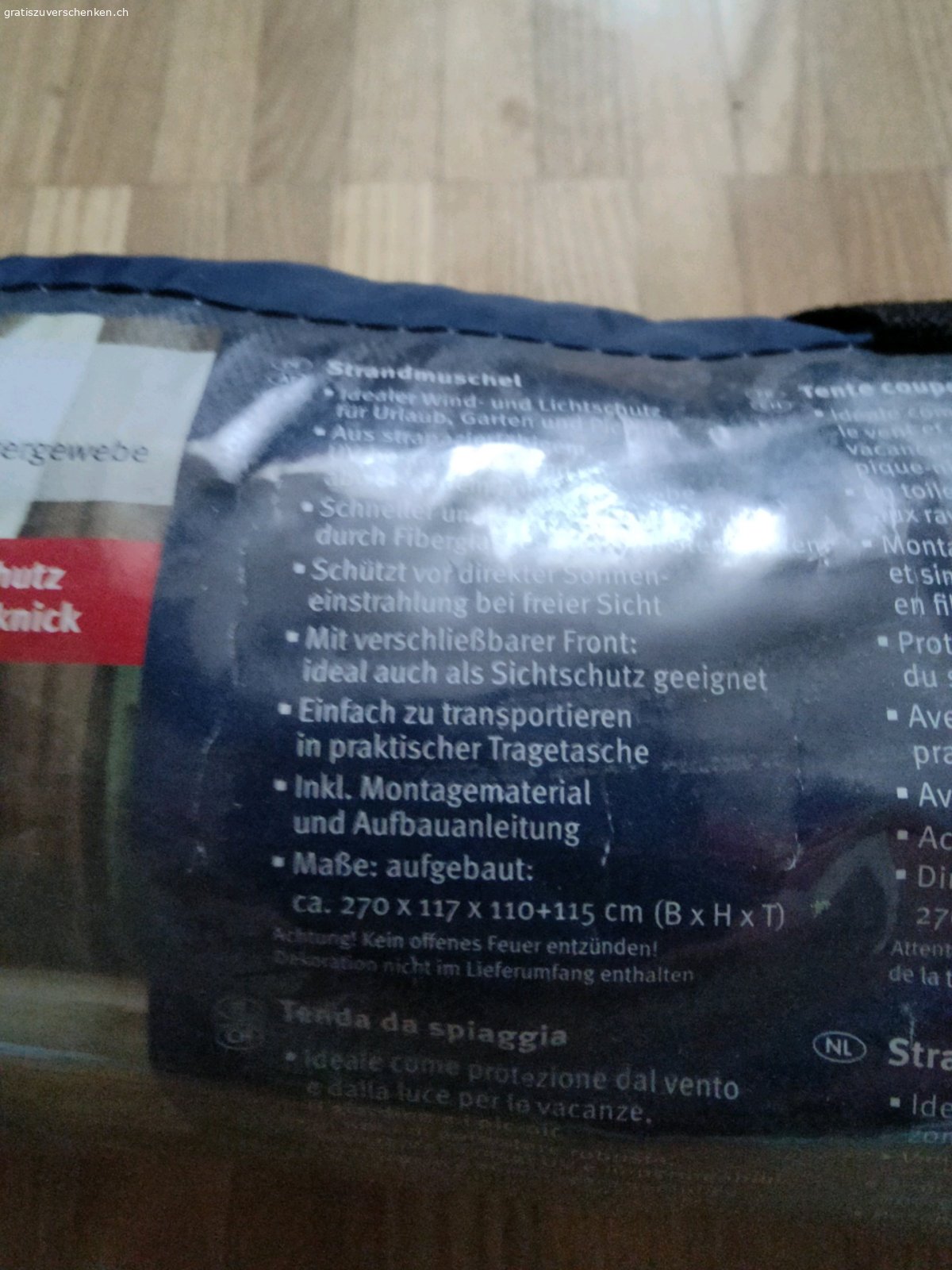 stradzelt. Abholung in Fällanden
