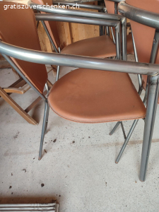 stühle. Schöne braune Stühle, 6 Stück