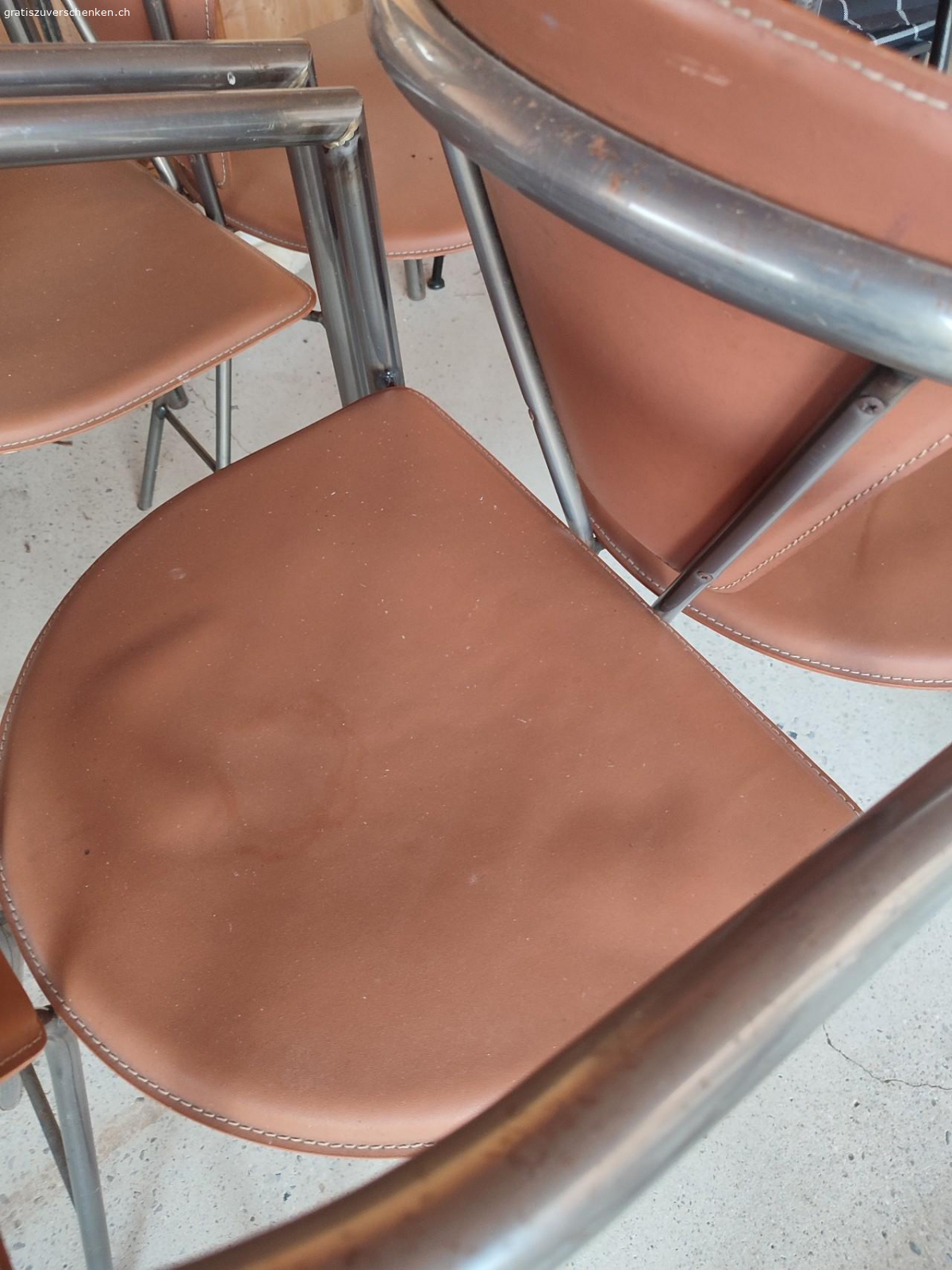 stühle. Schöne braune Stühle, 6 Stück