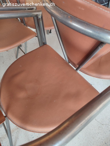 stühle. Schöne braune Stühle, 6 Stück