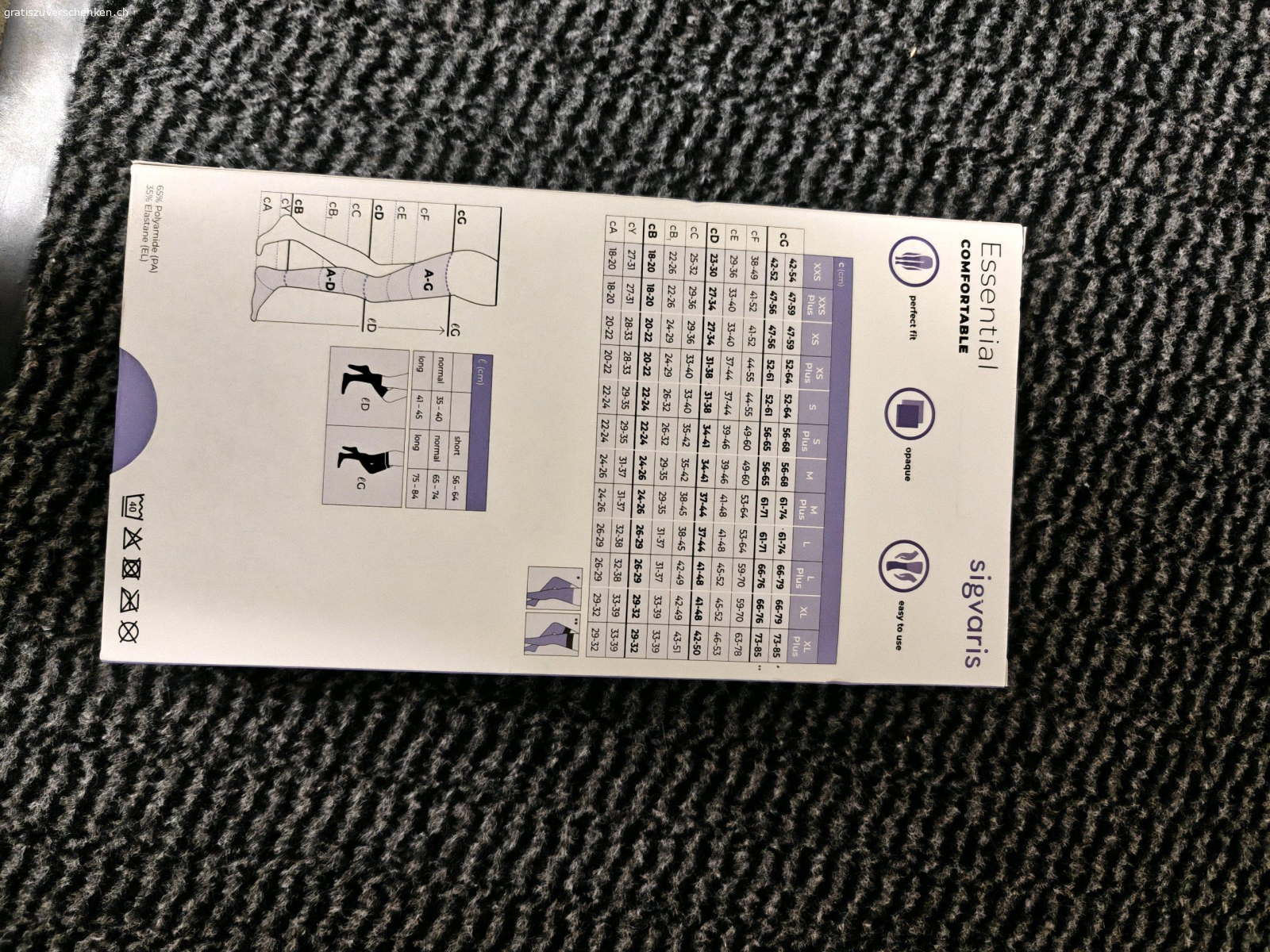 Stützstrüpfe. Nur 1x getragen