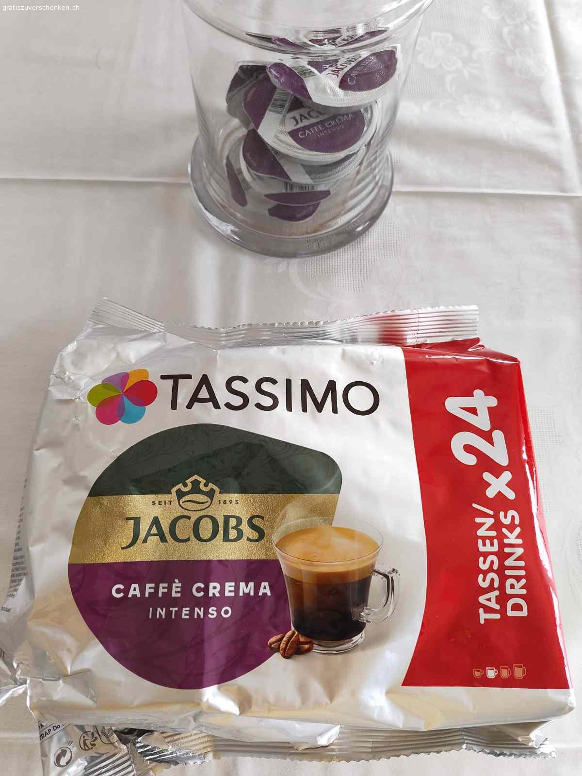 Tassimo 24x Pads zu verschenken (neu, falsche Pads gekauft). Ich verschenke 24x Pads von Tassimo, ich habe leider die falschen Pads gekauft. 
Nur Selbstabholung in Pfaffhausen/ Fällikon, kein Versand.