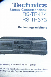 Technics Stereo - Cassettendeck