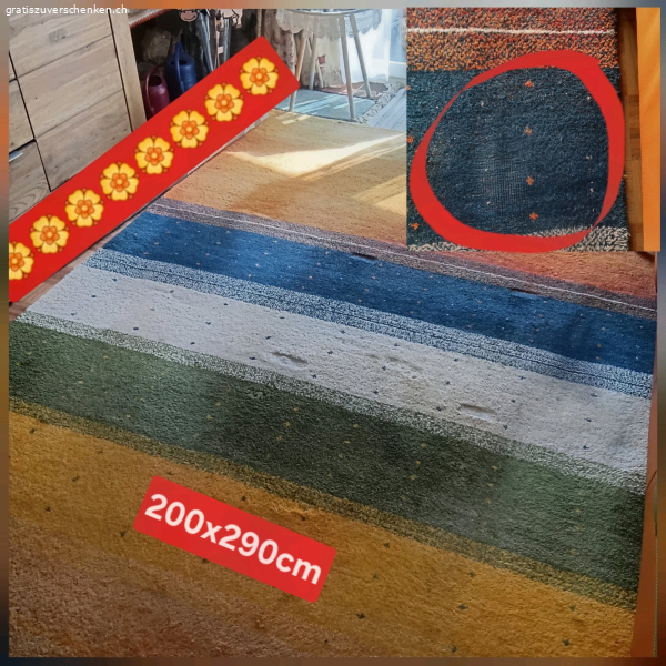 Teppich 200x290cm