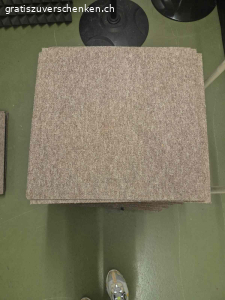 Teppichfliesen 50x50cm gratis zum abholen