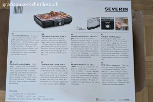 Tischgrill zu verschenken