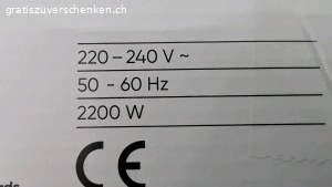 Tischgrill zu verschenken