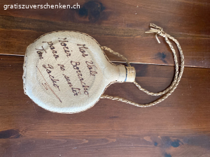 Trinkflasche , Innenteil aus Kunststoff