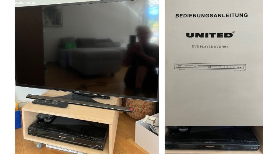 TV und DVD abzugeben