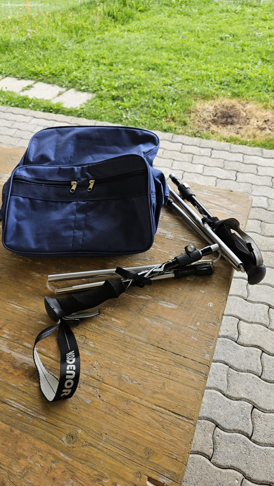 vanderstöcke mit Rucksack. top Zustand