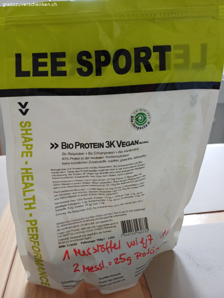 Veganes Proteinpulver Leesport
