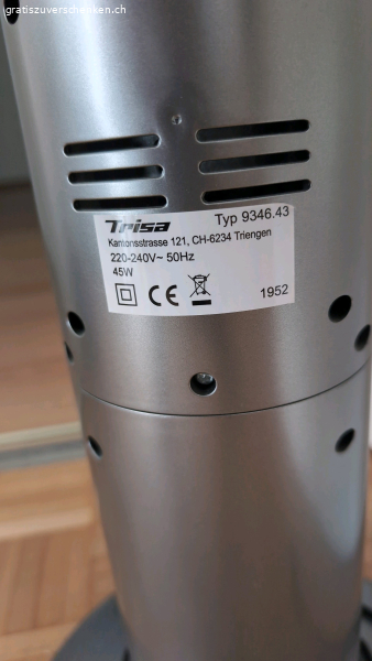 Ventilator zu verschenken