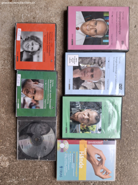 verschidene CD und DVD Lebensweishei