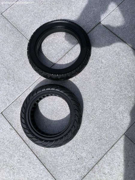 Vollgummireifen 10 und 12 zoll