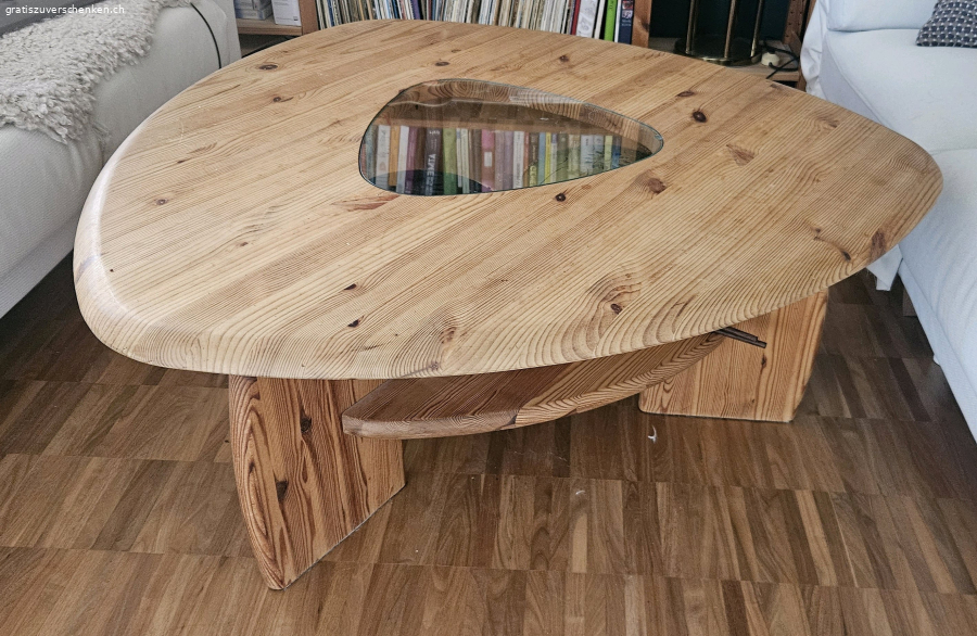 Vollholz Beistelltisch h: 42cm b: 97