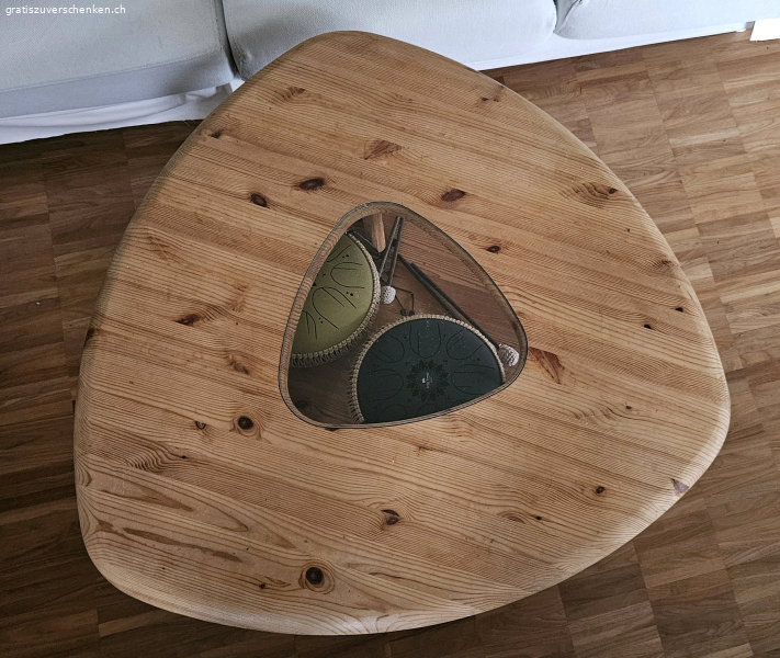 Vintage HolzCouchtisch h: 42cm b: 97
